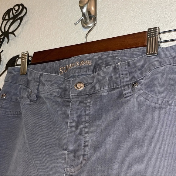 ST Johns Bay Womens Corduroy Pants Grey Bootcut Size 4 - Picture 3 of 7